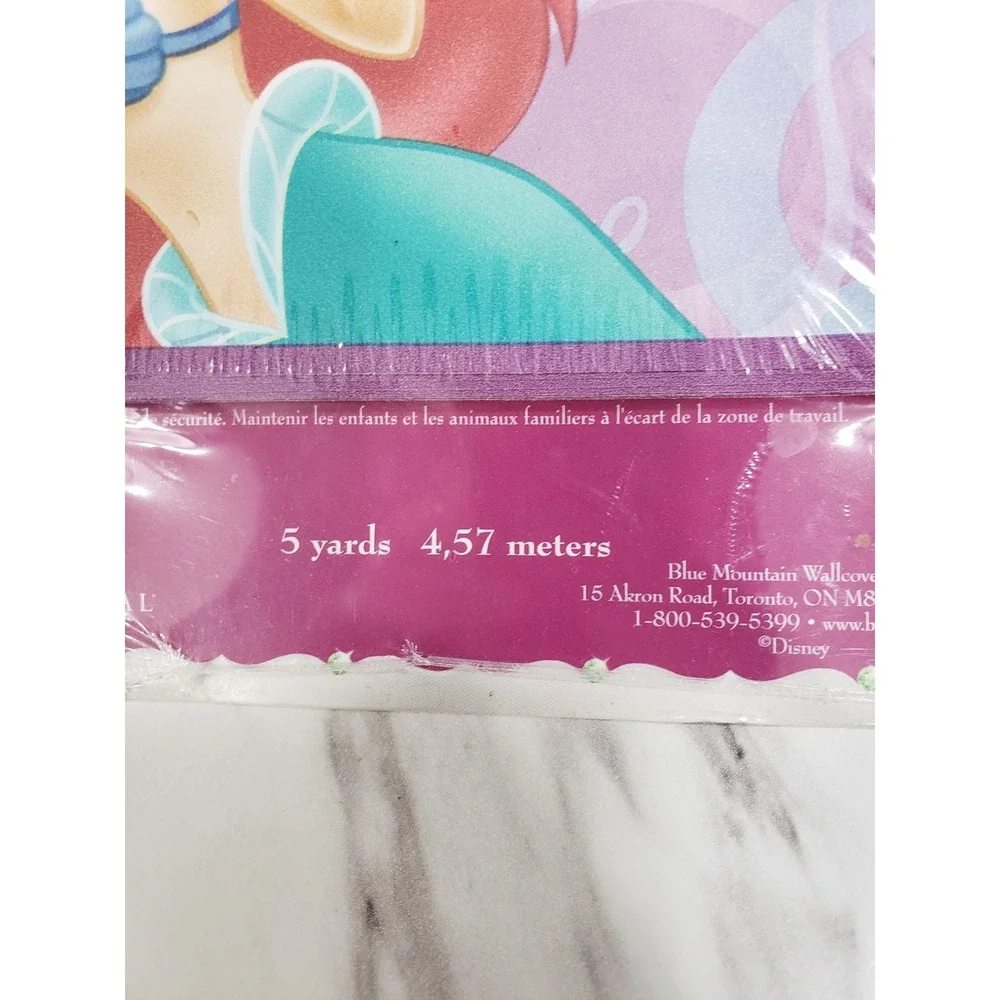 Disney The Little Mermaid Border‎ Stick On Wall Removable wallpaper sticker